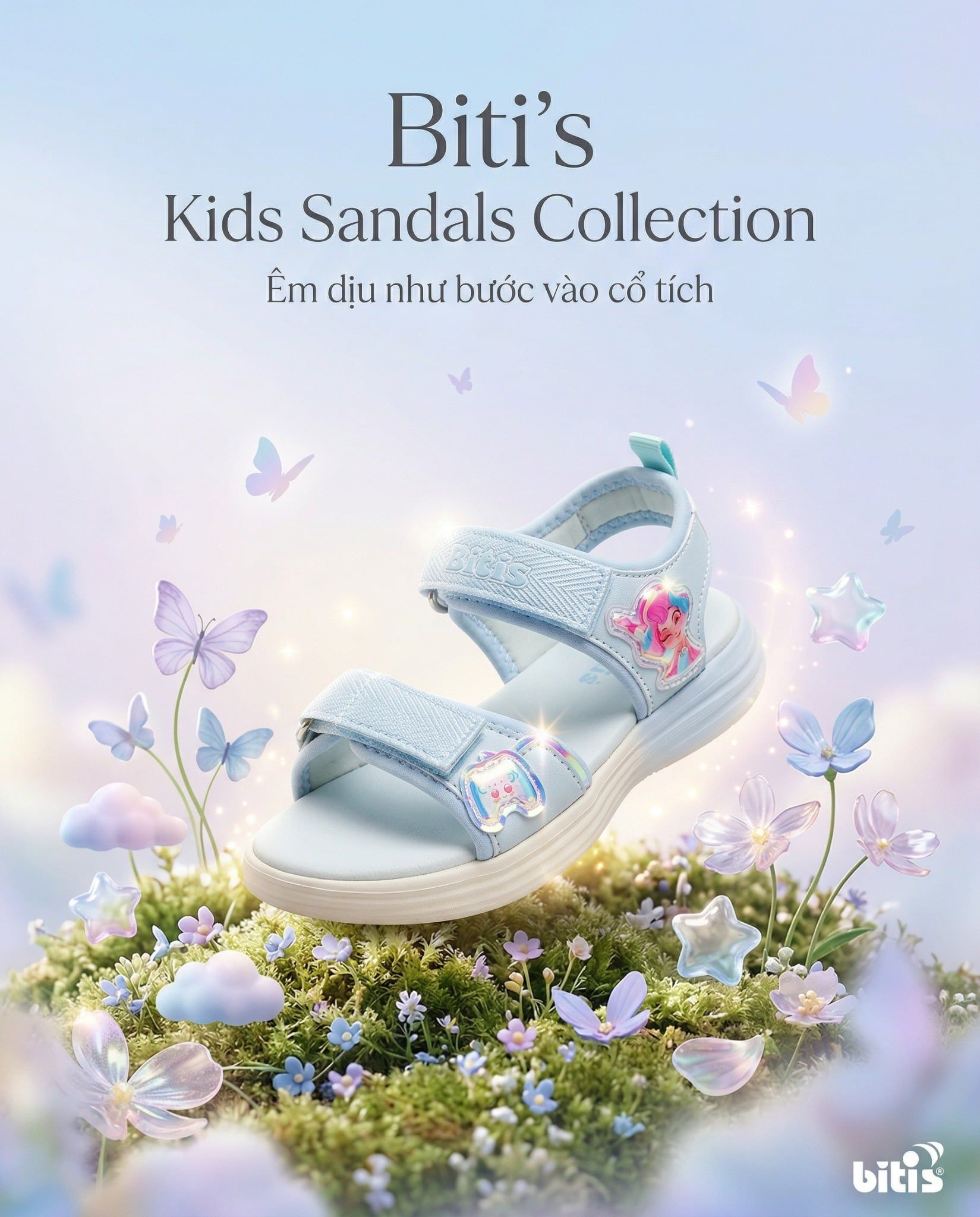  Sandal Biti's bé gái (28-37) 
