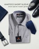  Áo sơ mi tay ngắn Khatoco (M-3XL) 