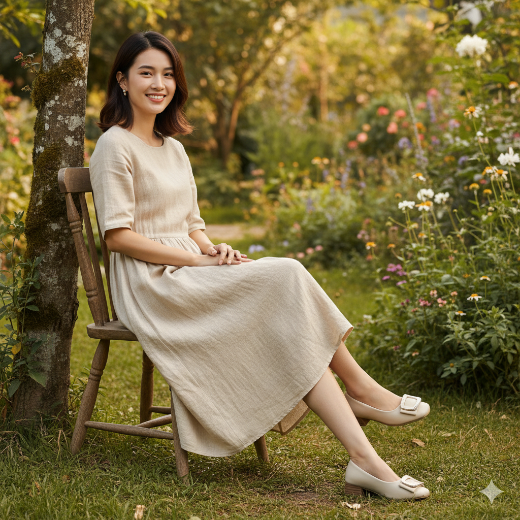  Giày bít nữ Hong Kong (35-39) 