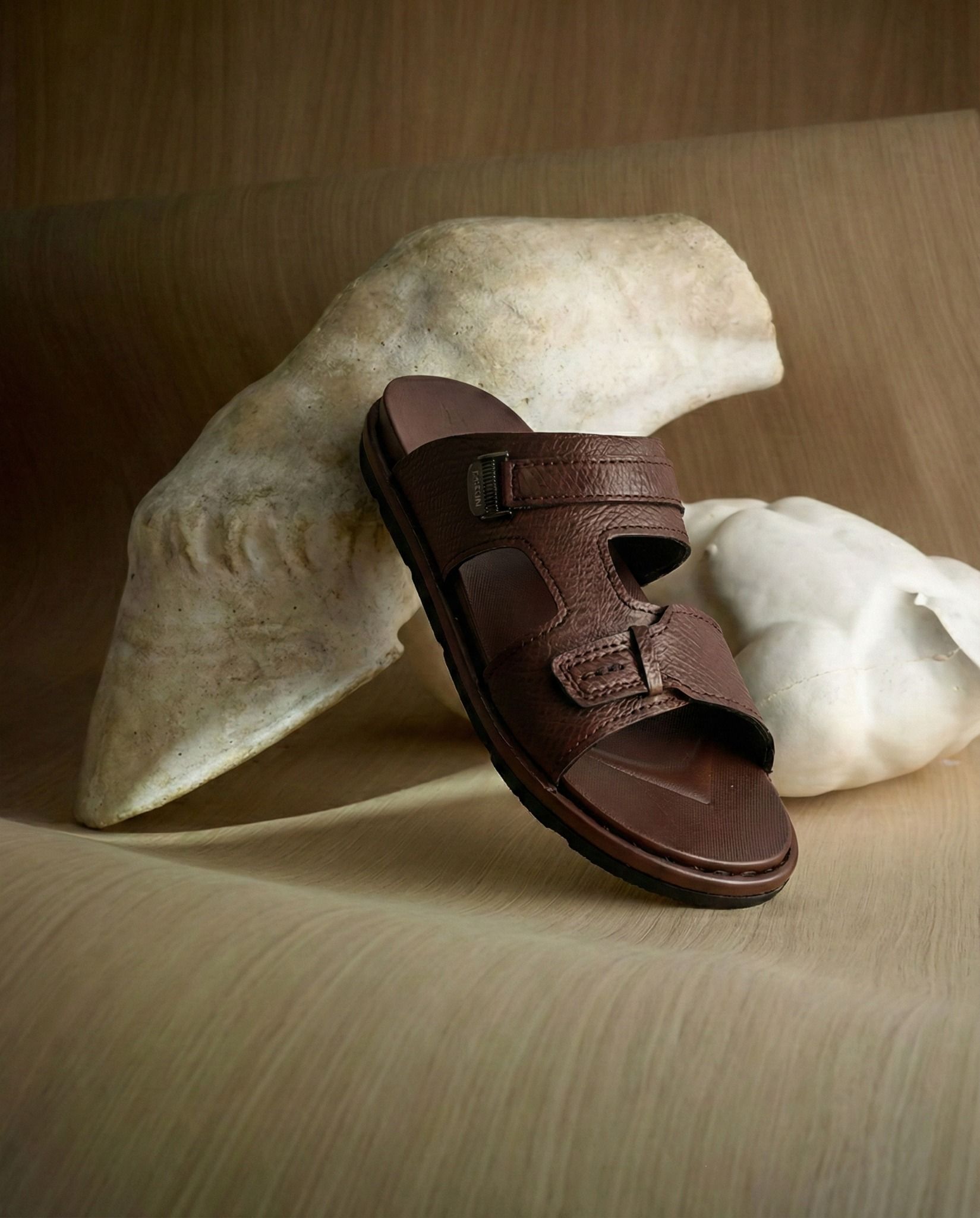  Dép da quai ngang nam (39-43) 