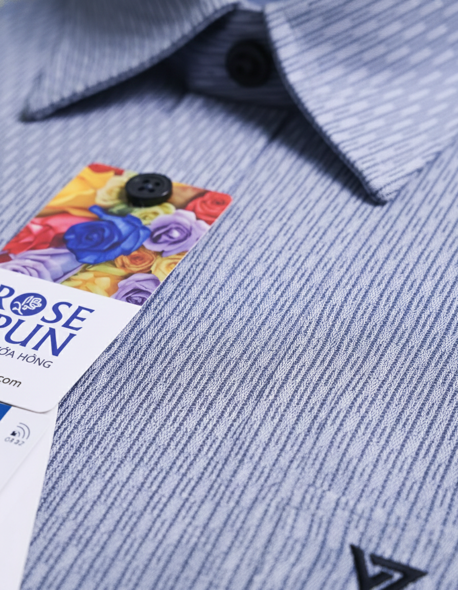  Áo sơ mi tay dài Việt Tiến 