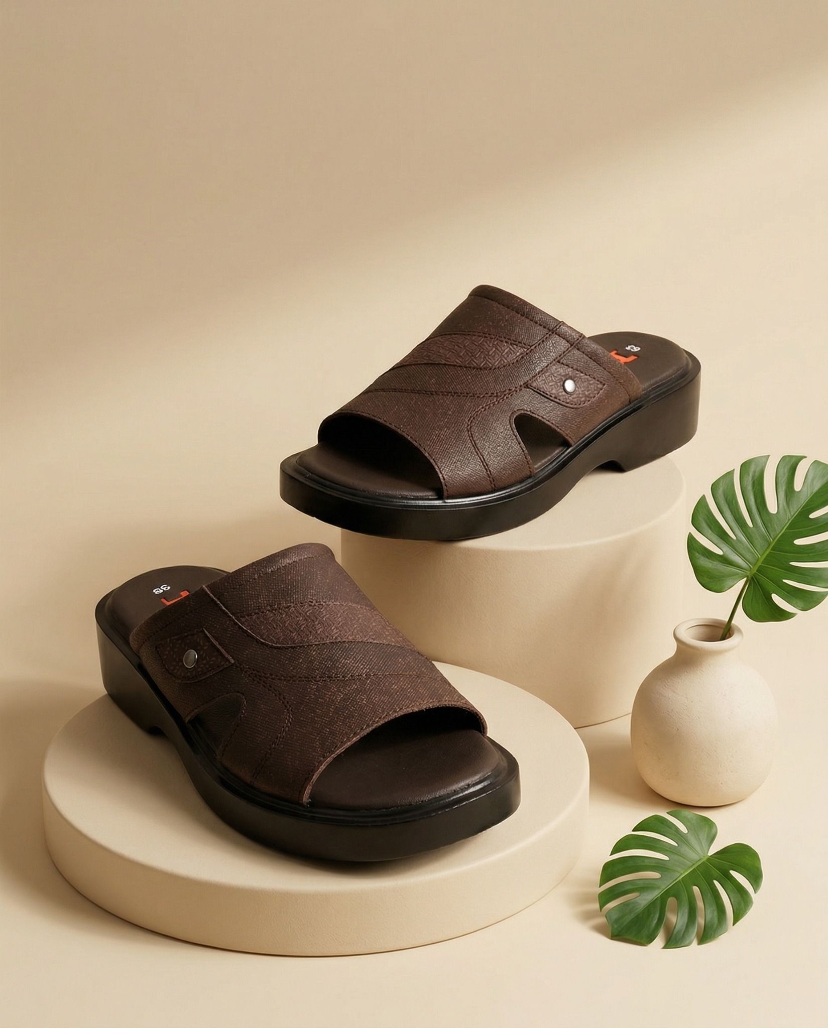  Dép quai ngang da nam (size 39-43) 