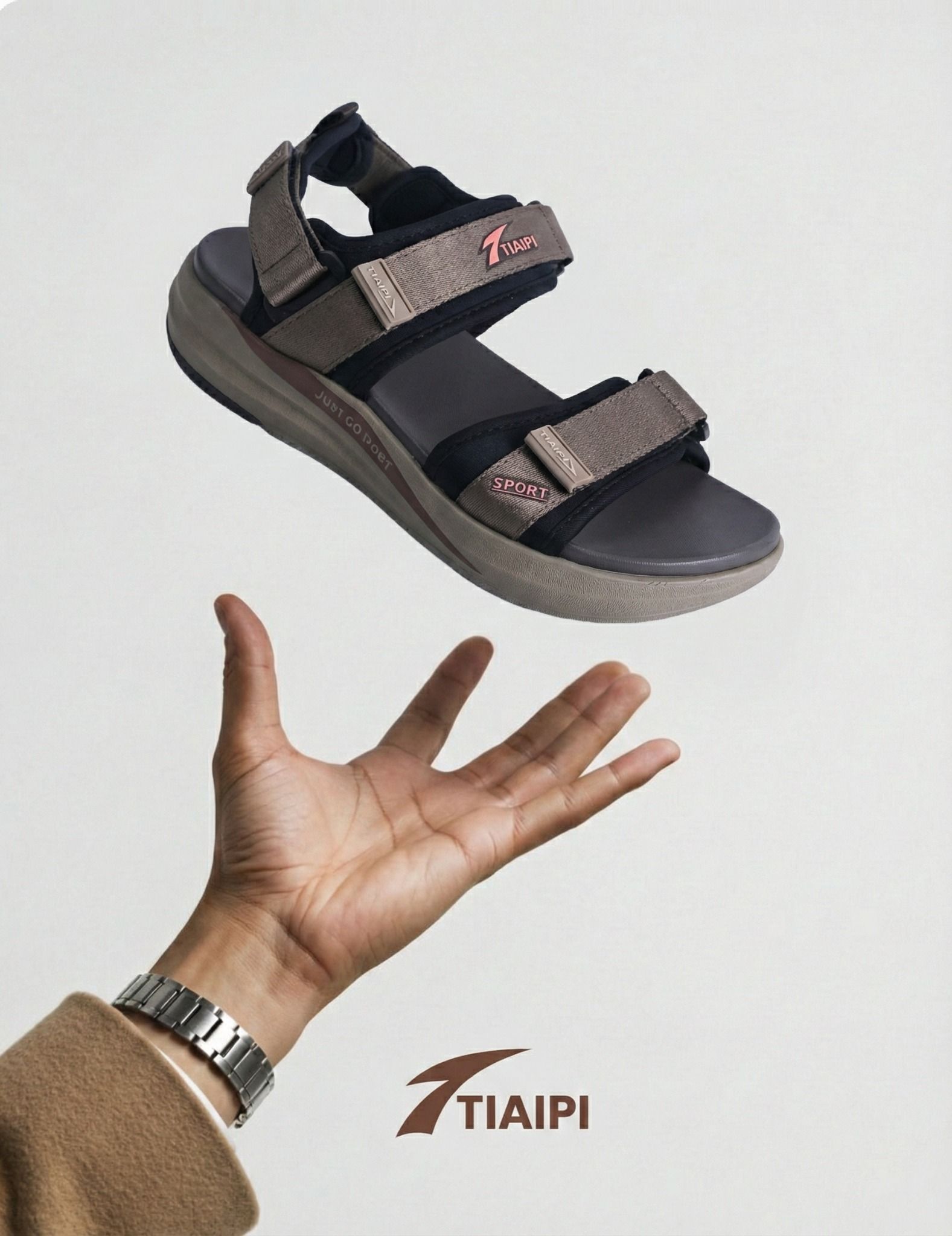  Sandal nam thể thao quai dán TIAIPI 