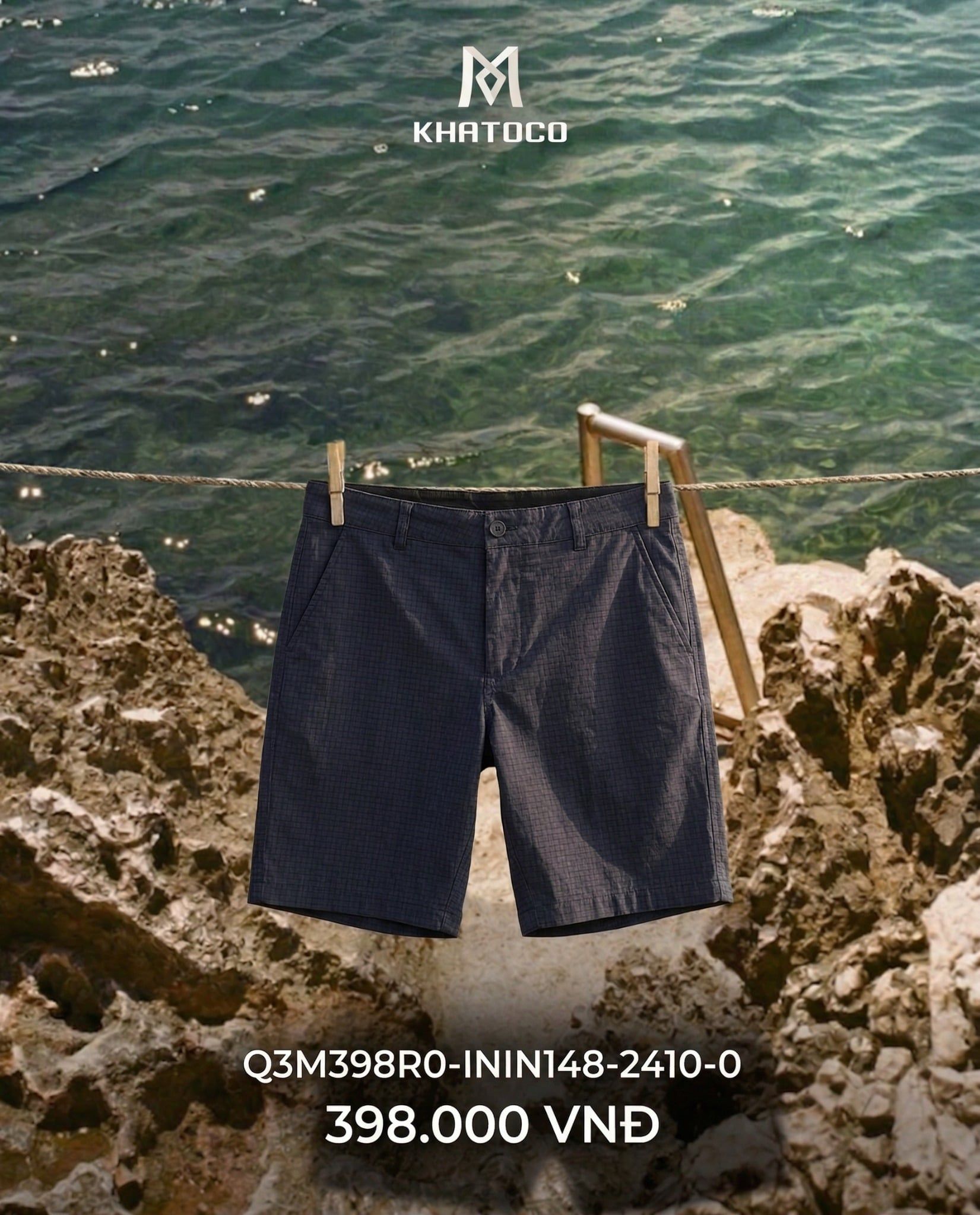  Quần short nam Khatoco (31-37) 