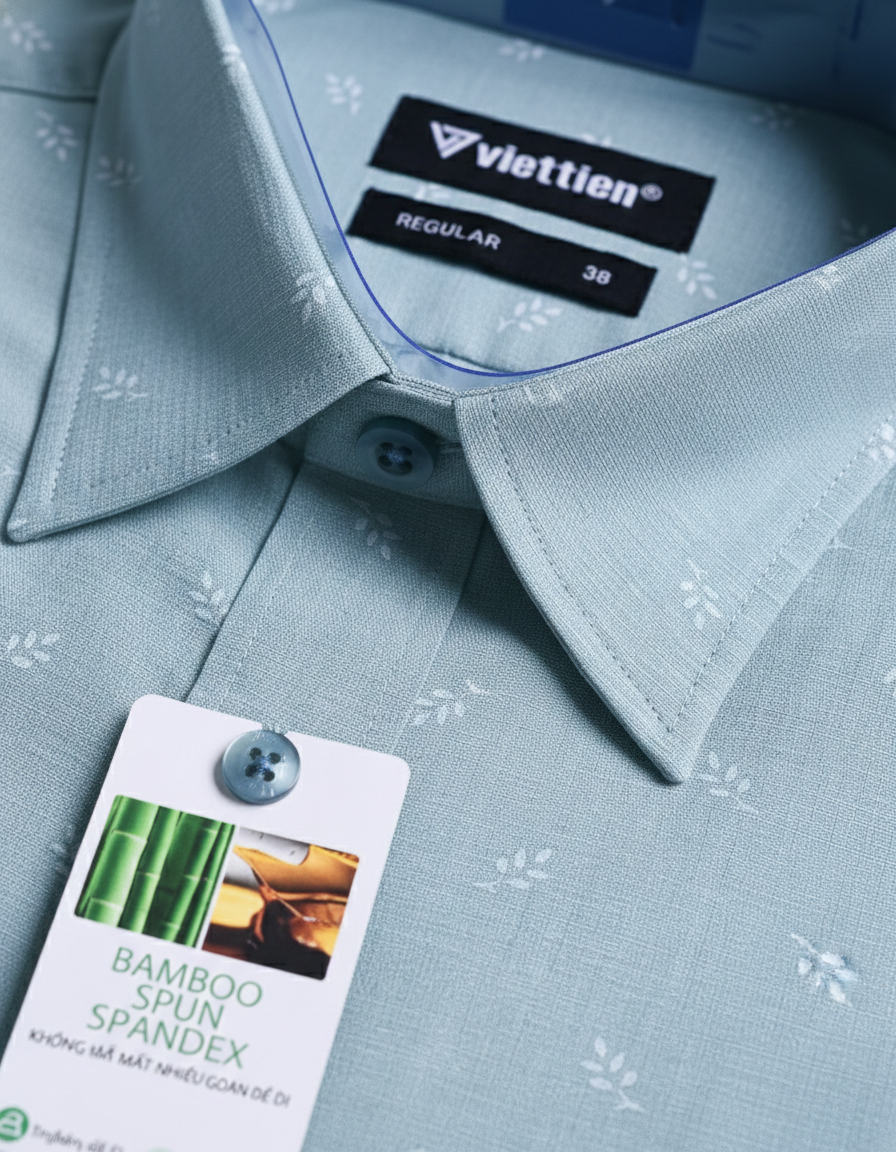  Áo sơ mi tay ngắn Việt Tiến (38-44) 