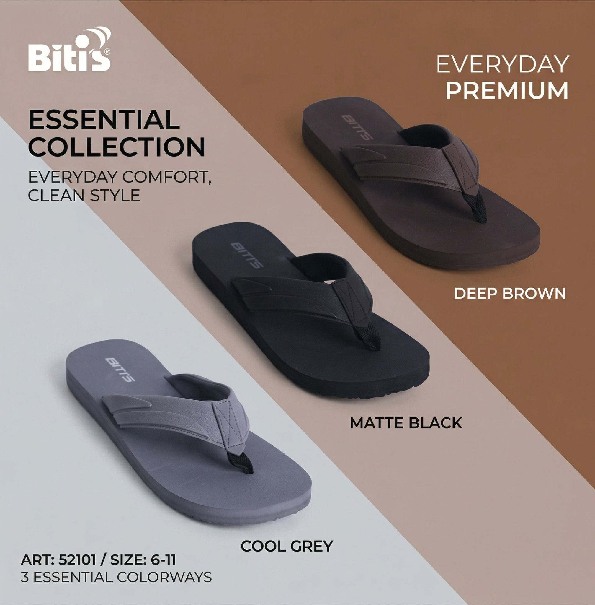  Dép quai kẹp Biti's nam (39-44) 