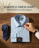  Áo sơ mi nam tay dài Khatoco (M-2XL) 