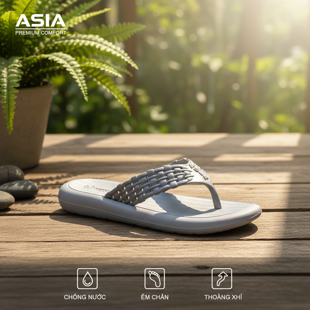  Dép quai kẹp Asia nữ (size 36-38) 