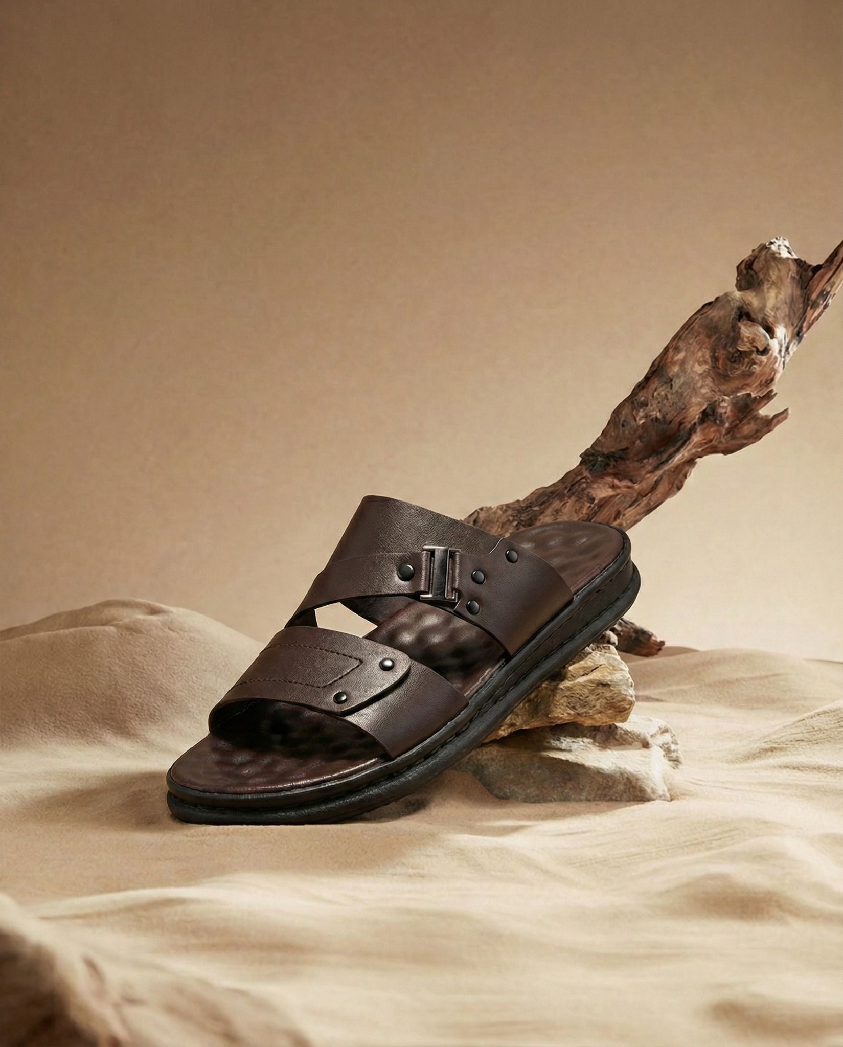  Dép da quai ngang  nam (39-43) 