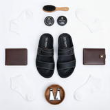  Dép da  quai ngang nam (39-43) 