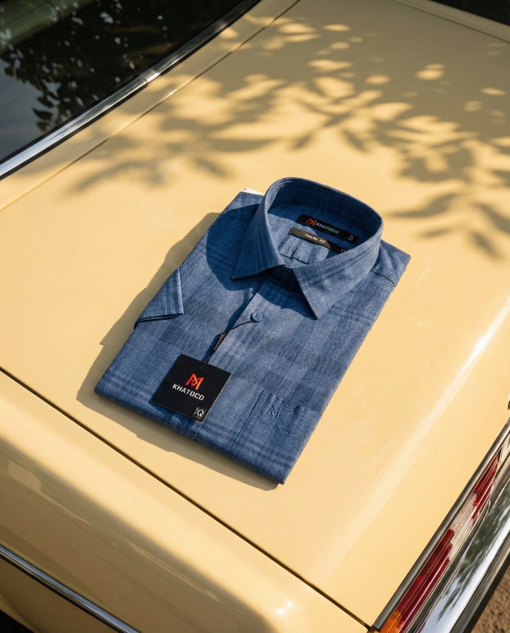  Áo sơ mi Khatoco tay ngắn (M-2XL) 