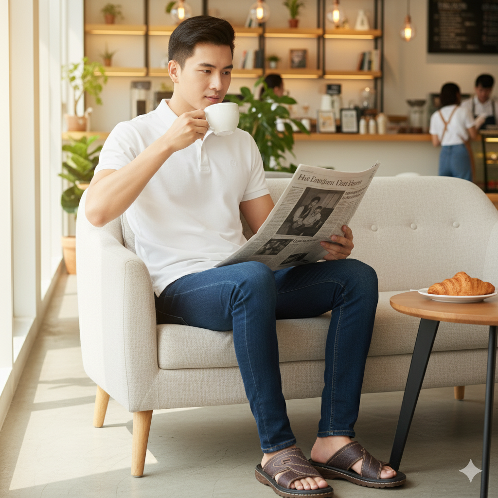  Dép quai ngang nam (size 39-43) 