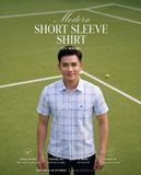  Áo sơ mi Khatoco tay ngắn (M-3XL) 