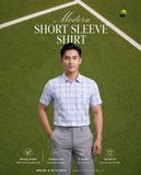 Áo sơ mi Khatoco tay ngắn (M-3XL) 