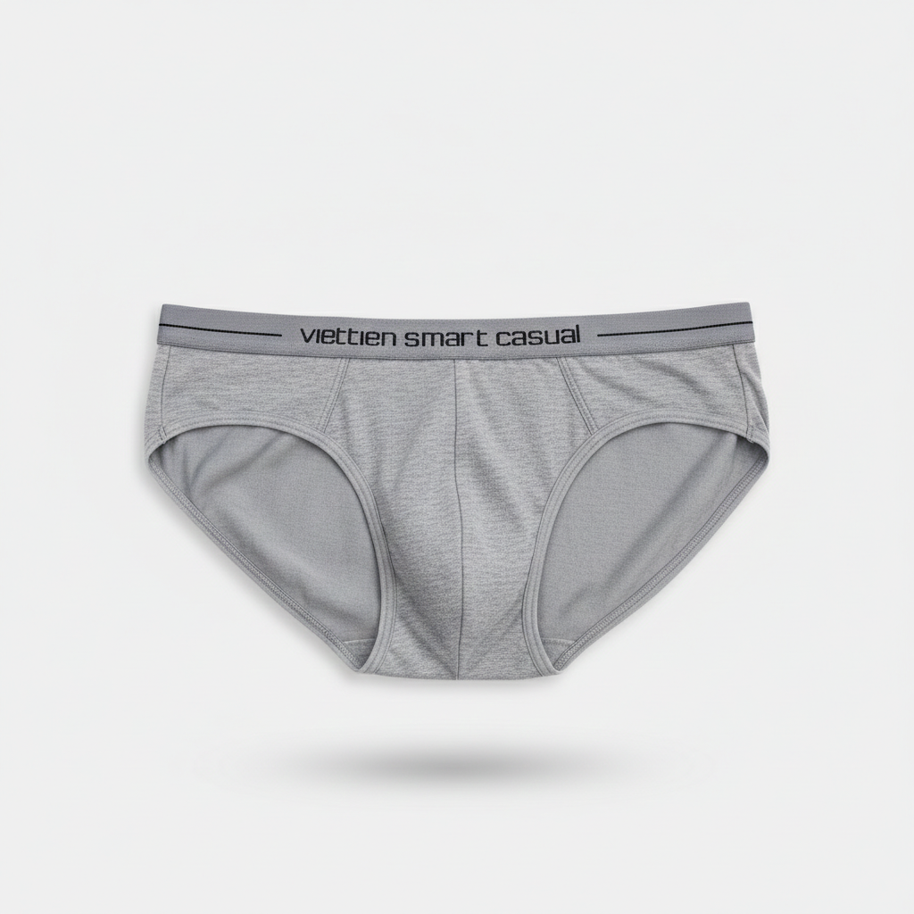  Quần lót Việt Tiến GREY MELANGE/M ( S-2XL) 