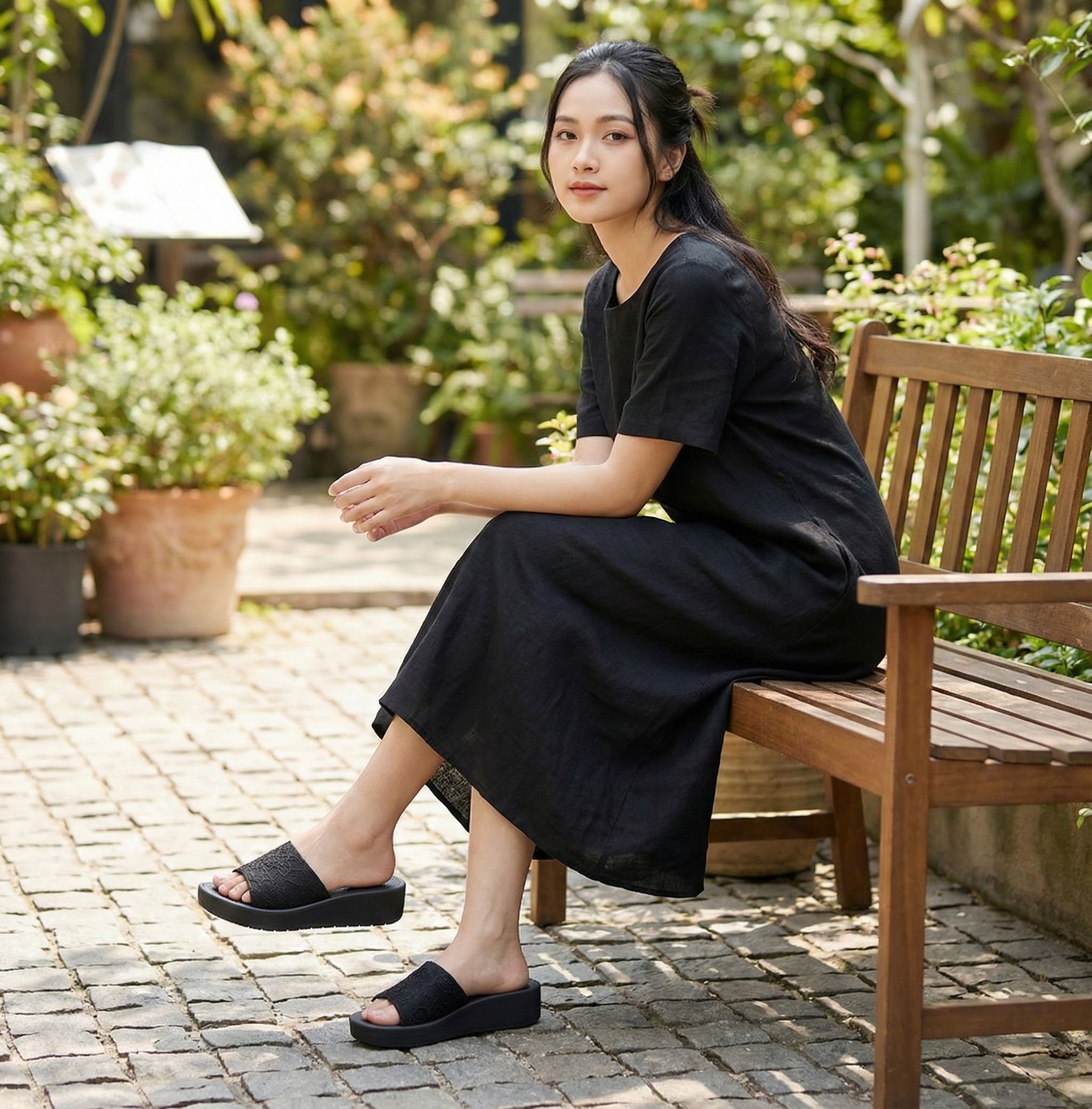  Dép quai ngang nữ (35-40) 