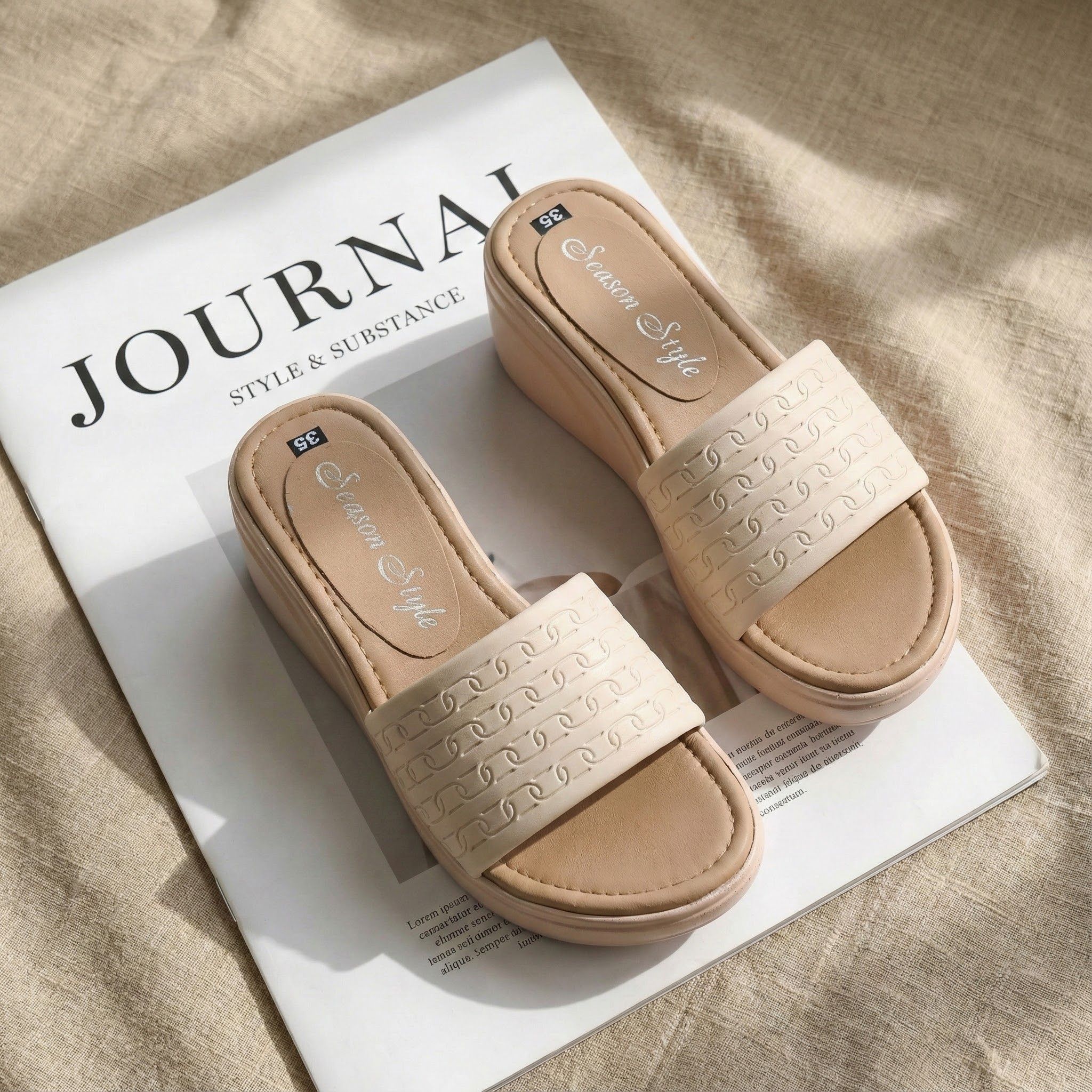  Dép quai ngang nữ (35-39) 