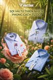  Áo sơ mi tay ngắn Việt Tiến 