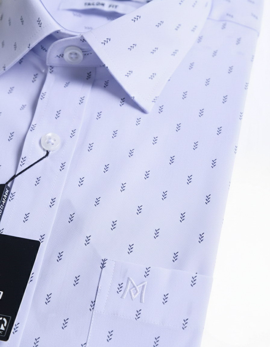  Áo sơ mi tay ngắn Khatoco (M-3XL) 