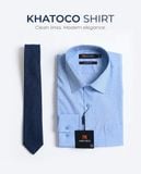  Áo sơ mi nam tay dài Khatoco (M-2XL) 