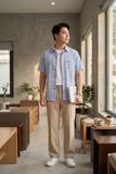  Áo sơ mi tay ngắn Khatoco Sale 430k giá tem (538k) (S-2XL) 