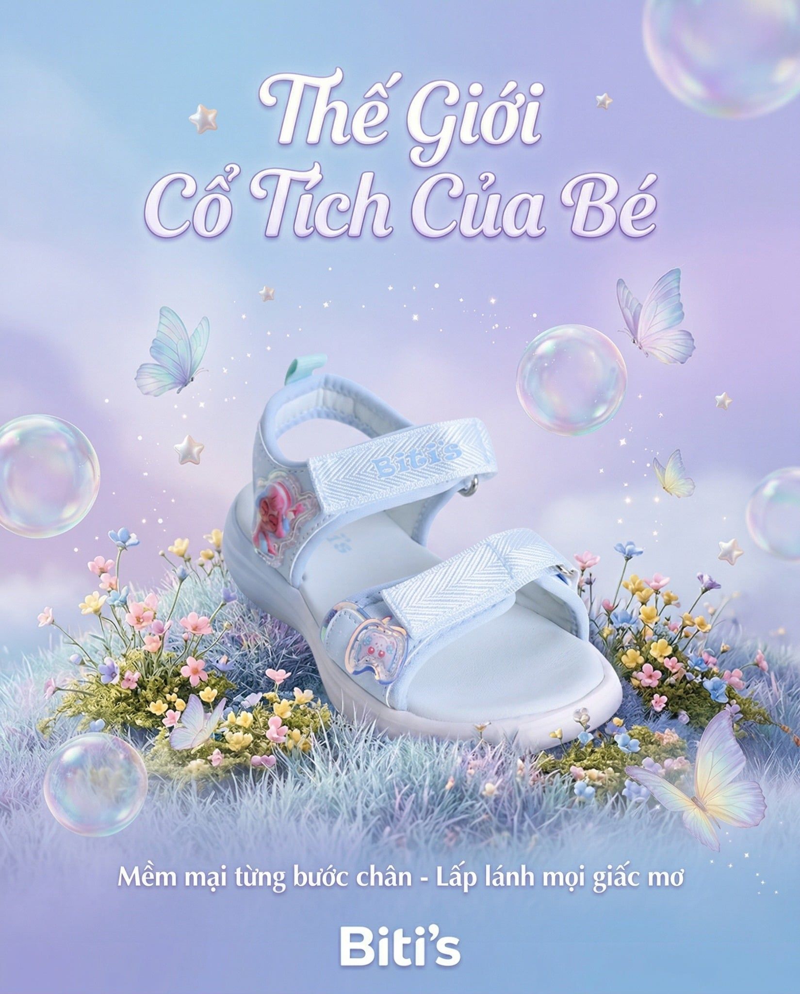  Sandal Biti's bé gái (28-37) 