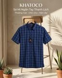  Áo sơ mi tay ngắn Khatoco Sale 350K ( giá tem 438k) 