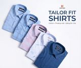  Áo sơ mi Khatoco tay ngắn (M-2XL) 