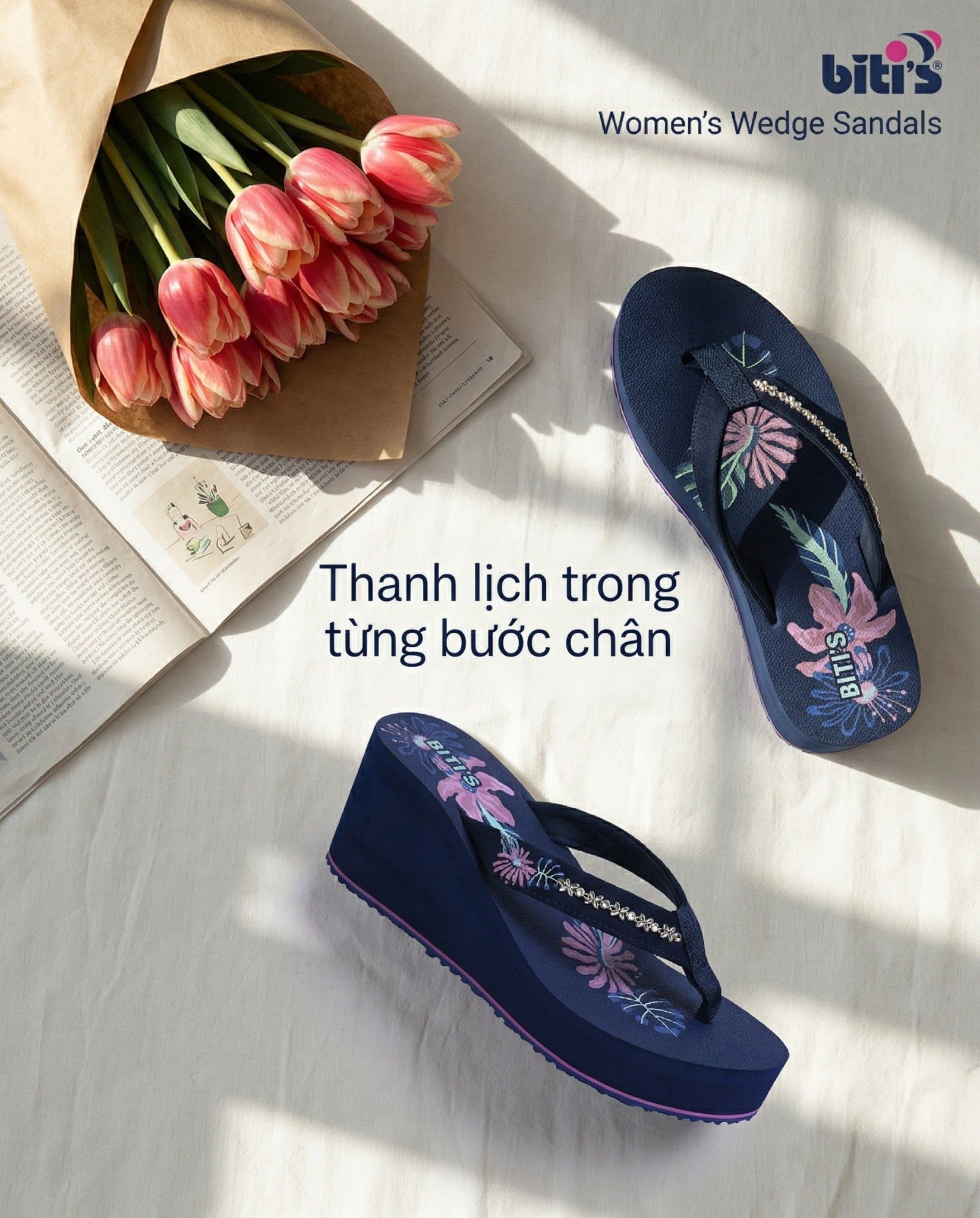  Dép quai kẹp Biti's nữ (35-40) 