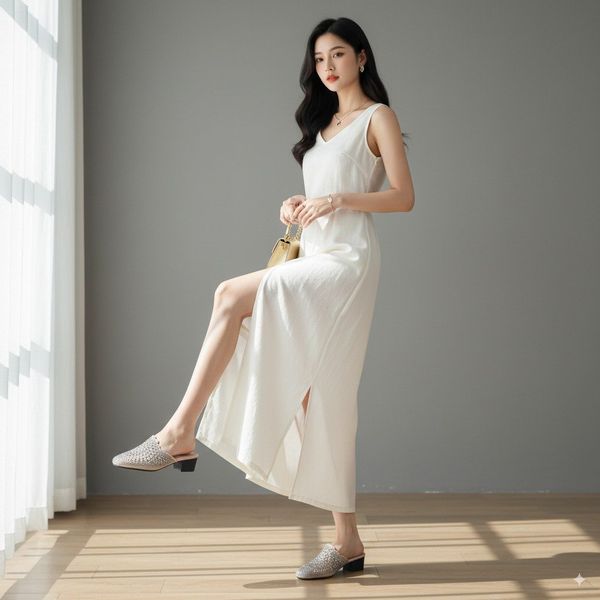  Dép bít mũi Hong Kong nữ (35-39) 