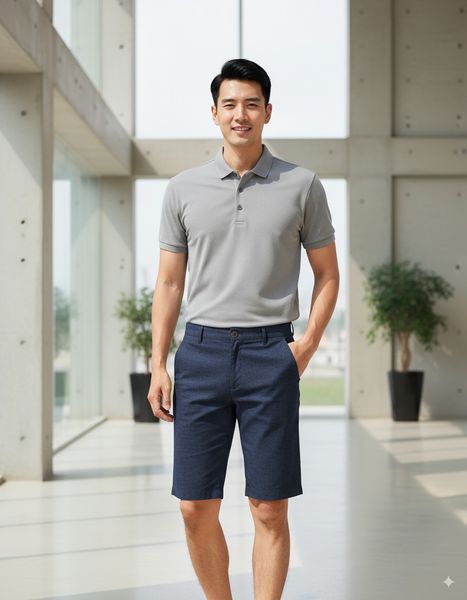  Quần short kaki Khatoco 