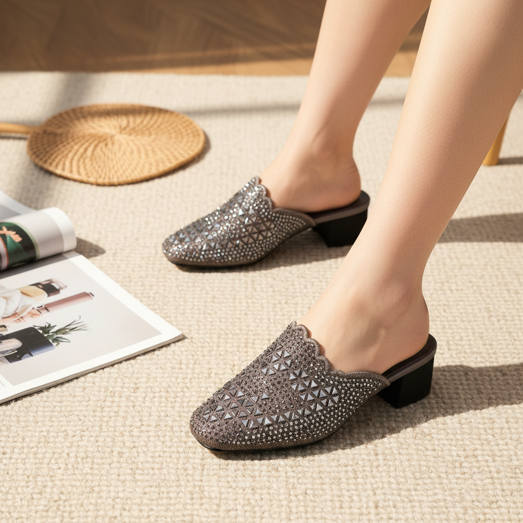  Dép bít đầu Hong Kong NỮ  (35-39) 