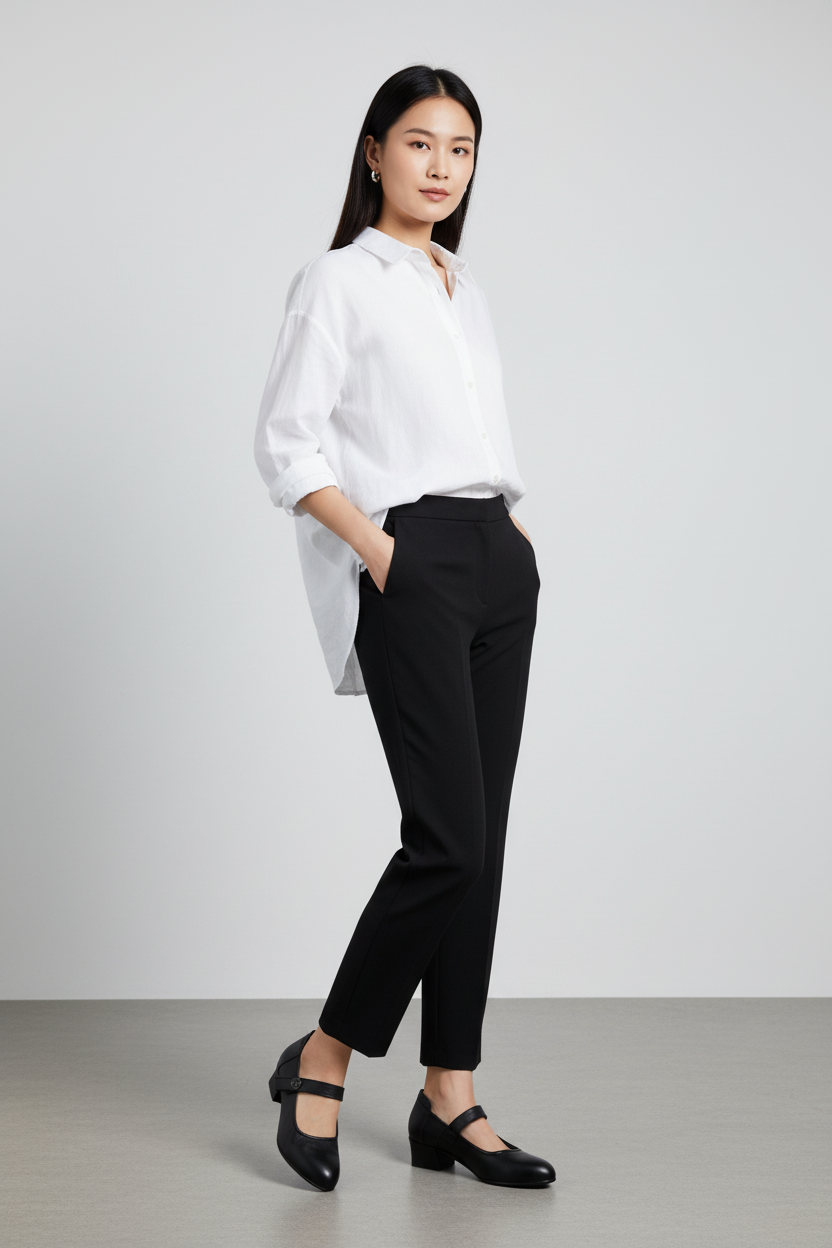  Giày bít nữ nhập khẩu Hong Kong (35-39) 