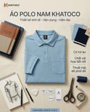  Áo thun nam Polo Khatoco sale off 30% (M-2XL) 