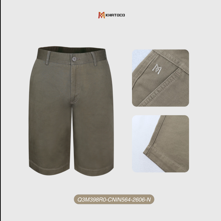  Quần short nam Khatoco (30-38) 