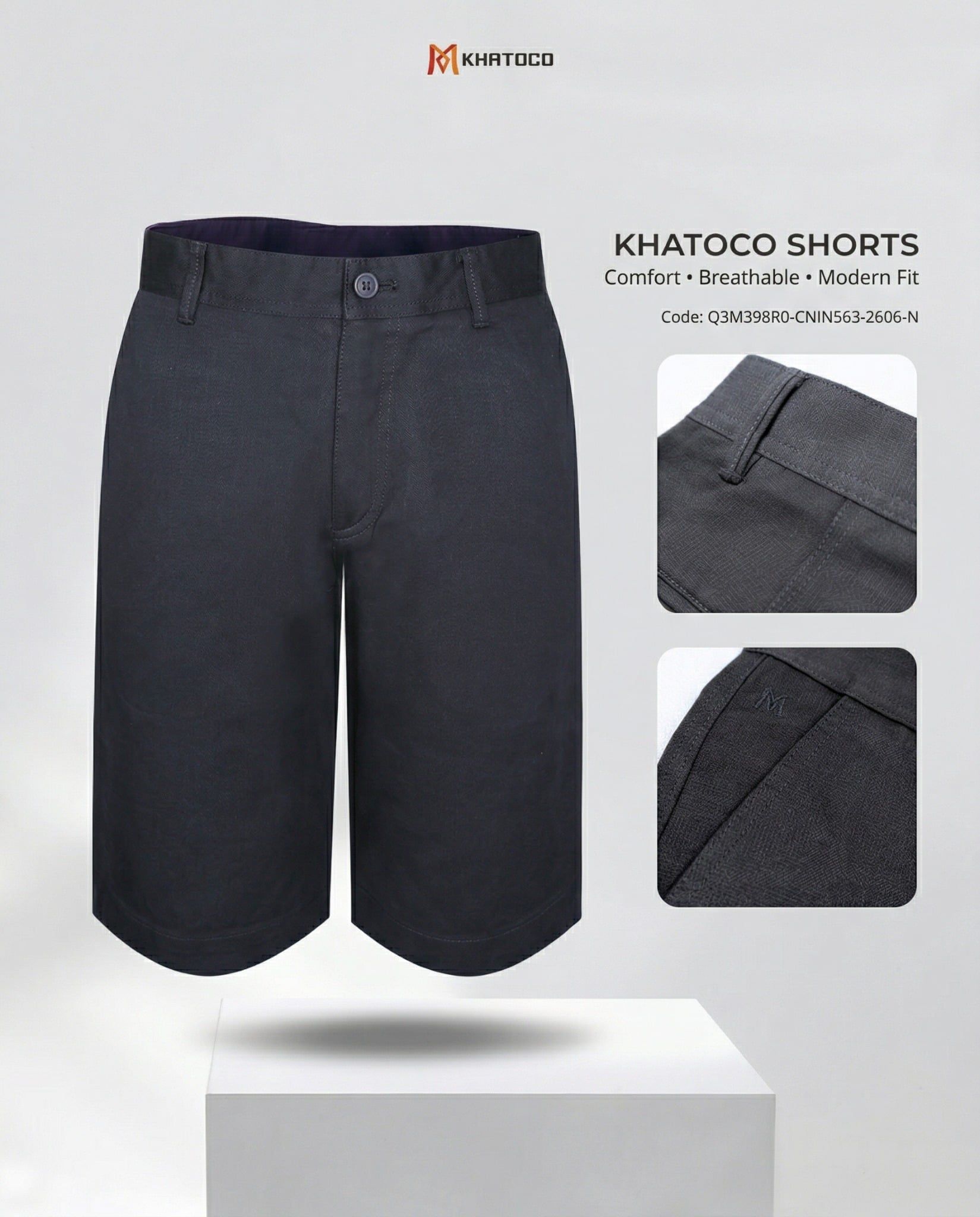  Quần short nam Khatoco (31-37) 