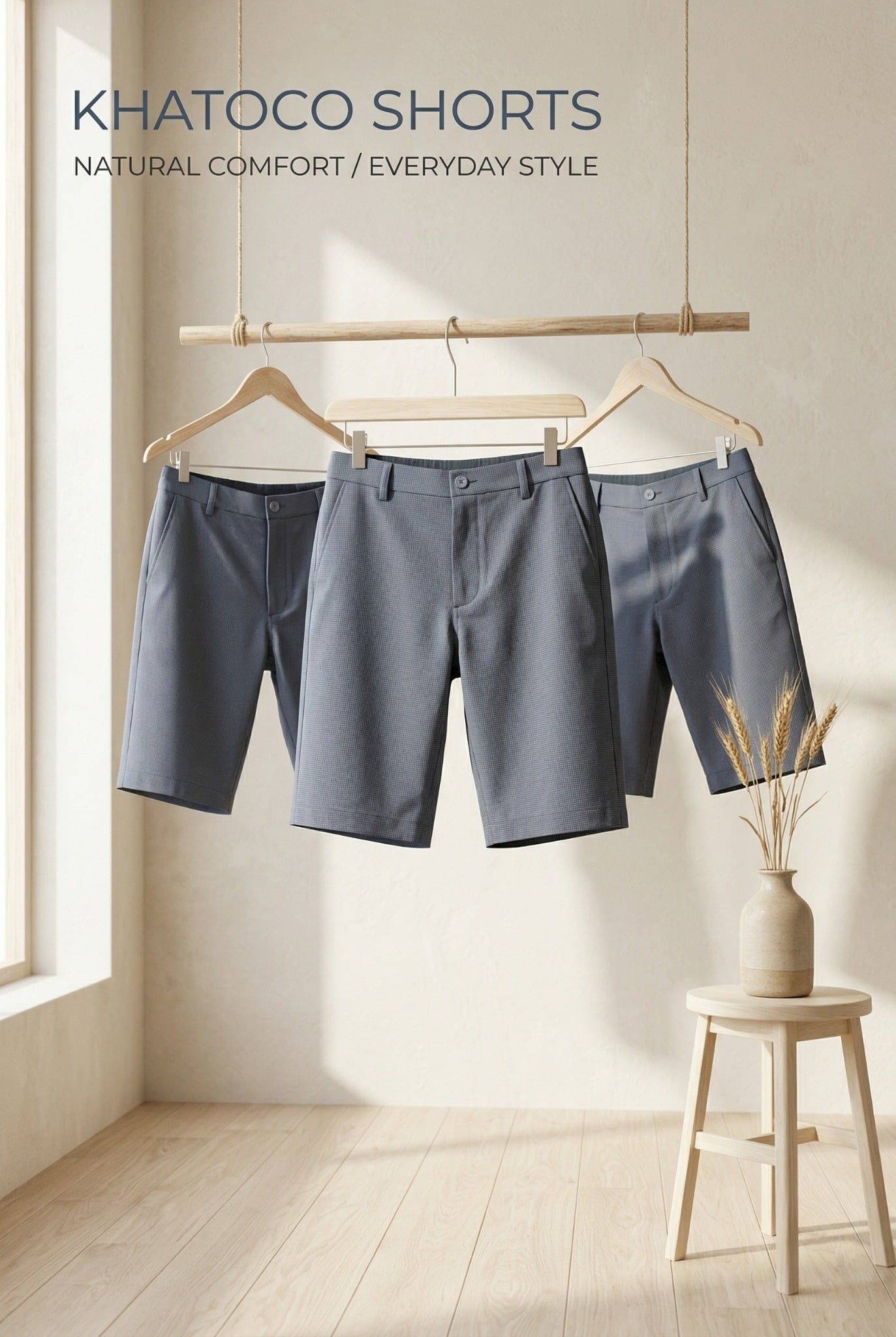  Quần short nam Khatoco (31-38) 