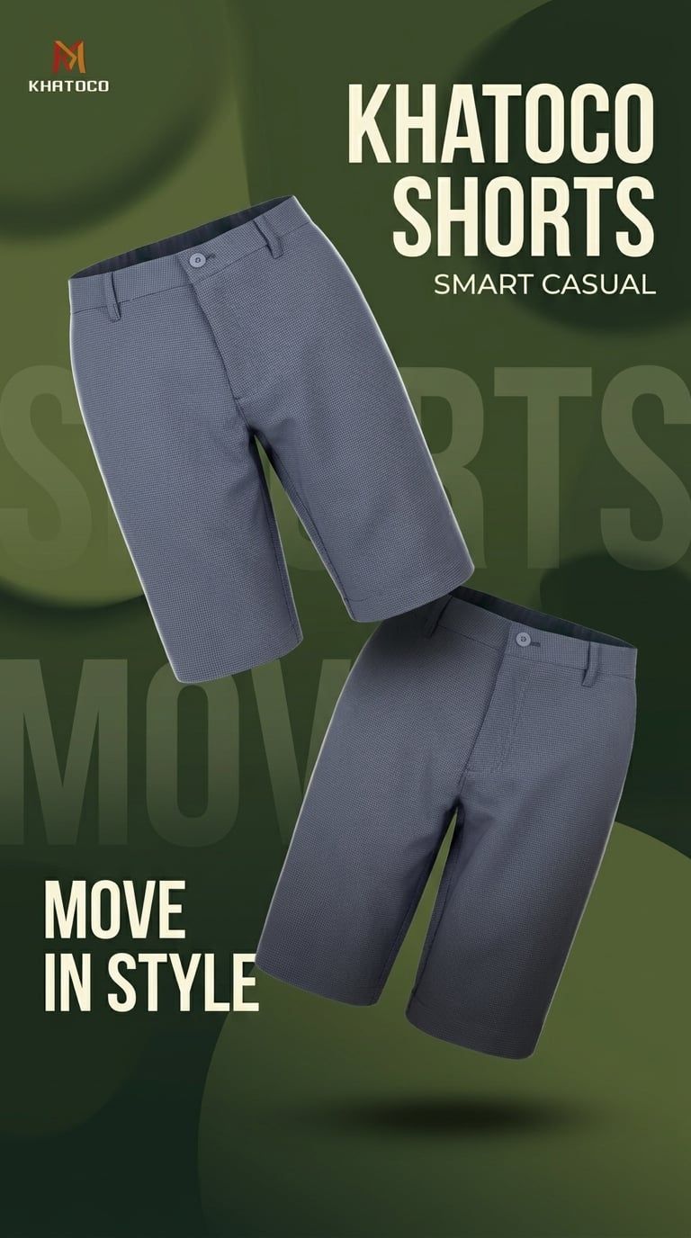  Quần short nam Khatoco (31-38) 