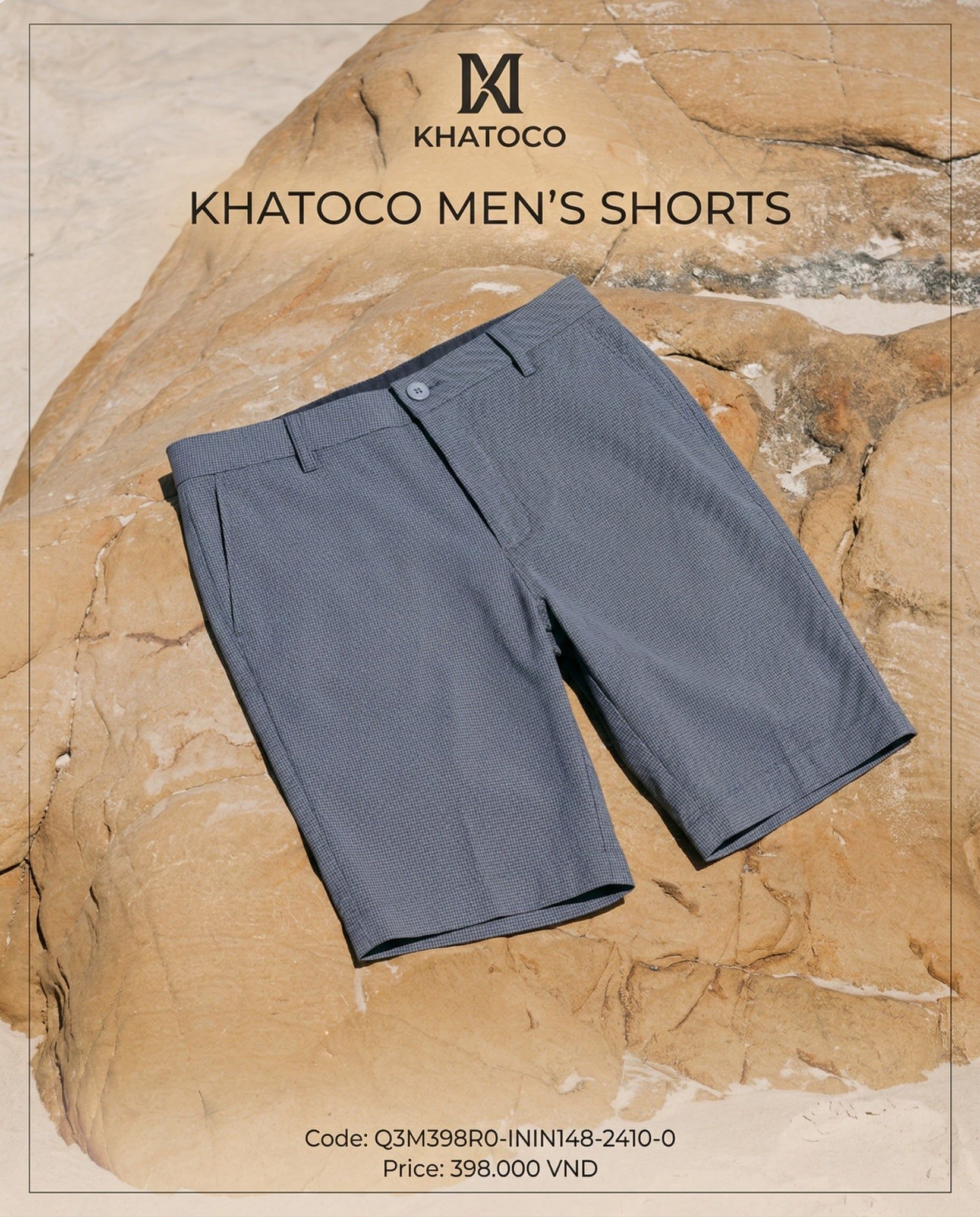  Quần short nam Khatoco (31-38) 