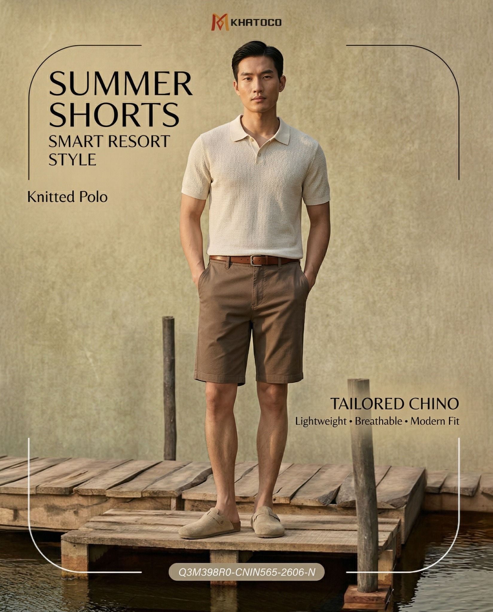  Quần short nam Khatoco sale off (30-38) 