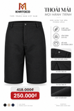  Quần short kaki Khatoco sale 250k 