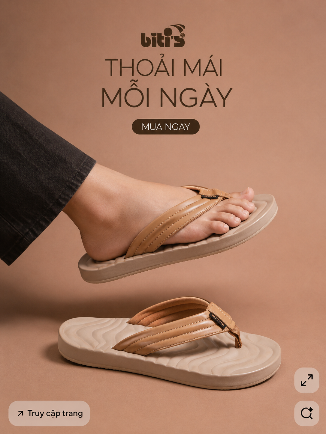  Dép quai kẹp Biti's nữ (35-39) 