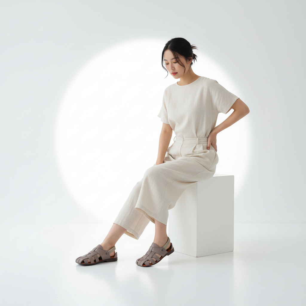  Dép Sandal bít đầu (35-39) 