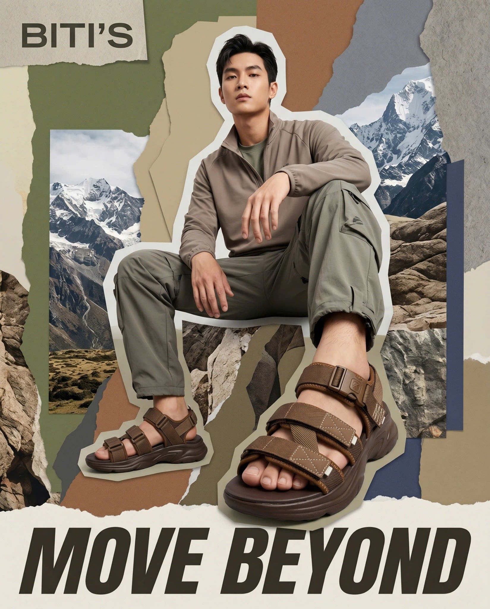  Sandal nam Bitti's Hunter (39-45) 