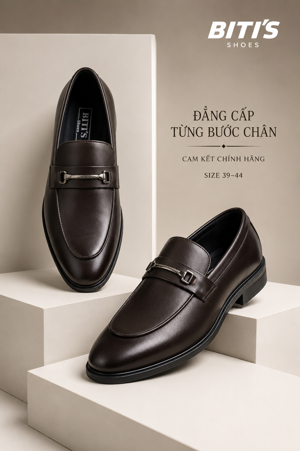  Giày tây nam Biti's (39-44) 