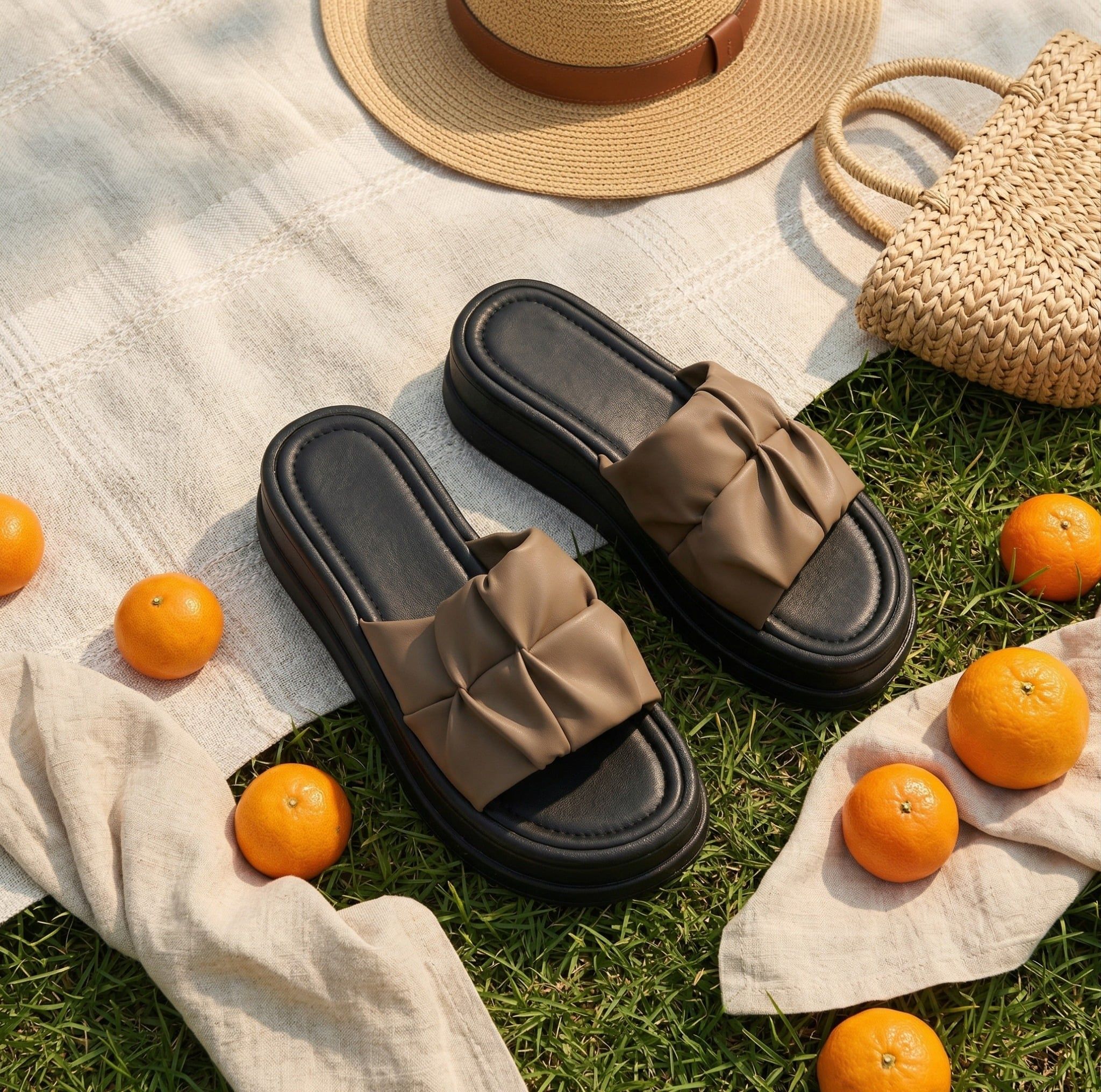  Dép quai ngang nữ (35-39) 