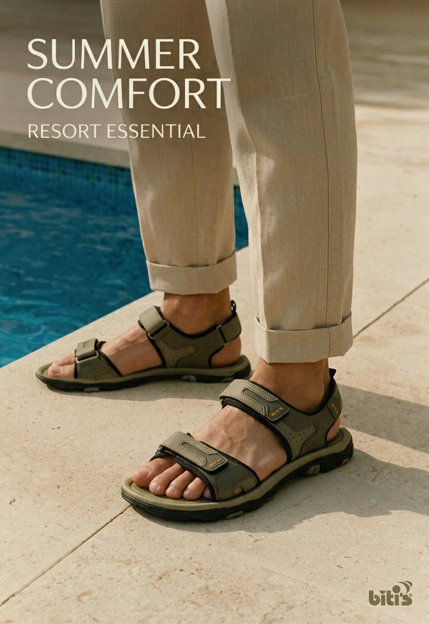  Sandal Biti's nam (39-44) 