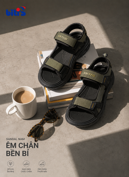  Sandal Biti's nam (39-44) 