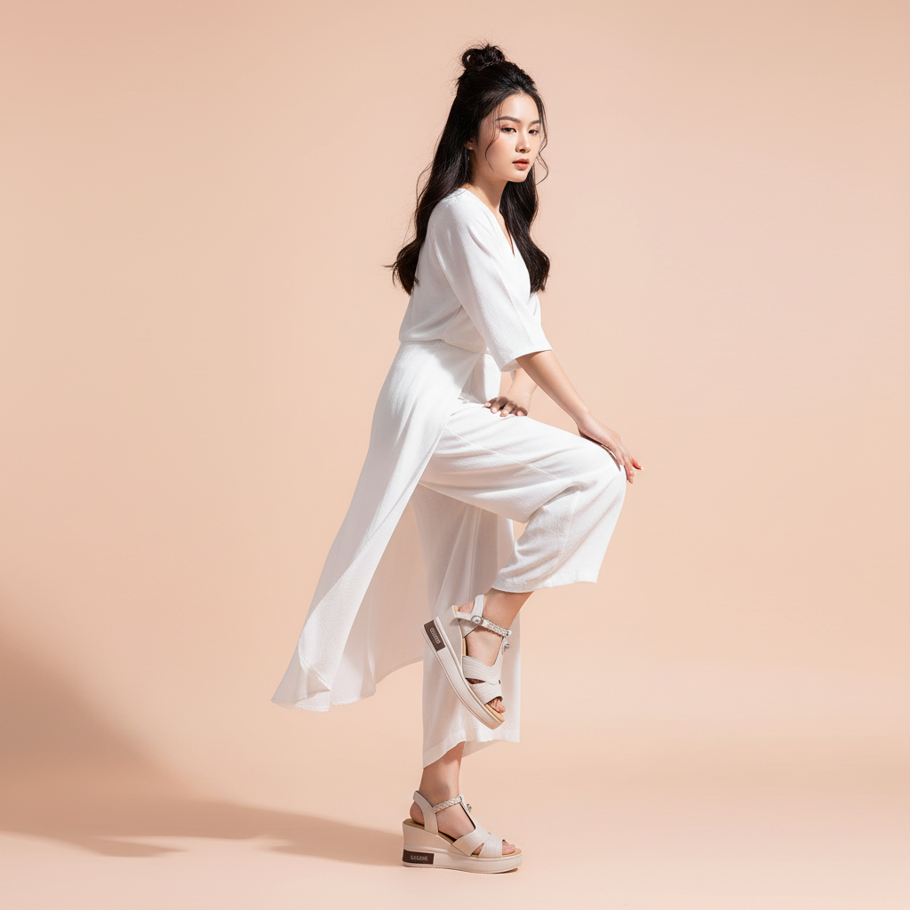  Dép Sandal đế xuồng (35-39) 