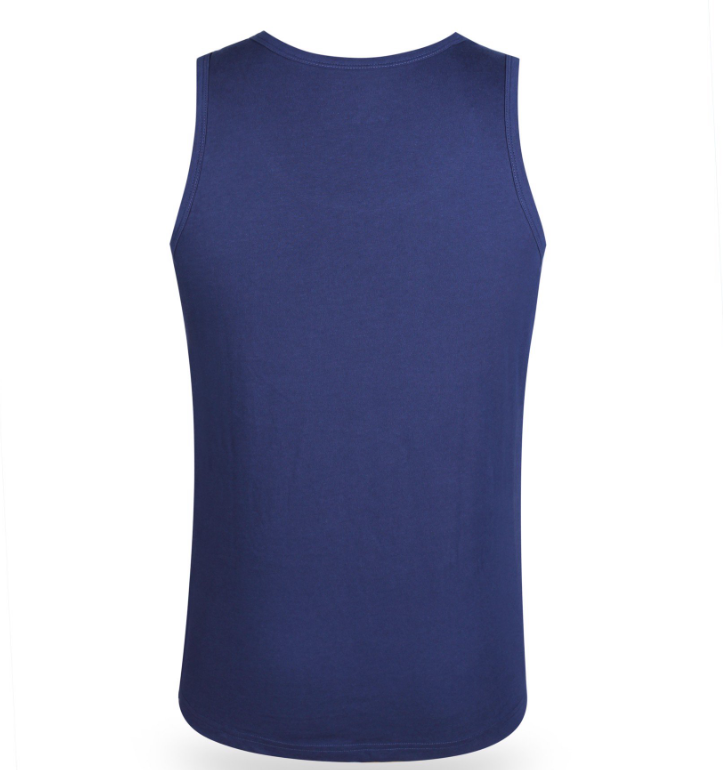  Áo ba lỗ nam sale off-Xanh navy 